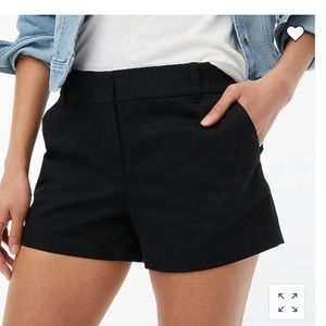 J Crew Women’s 3.5 inch Black Chino Shorts